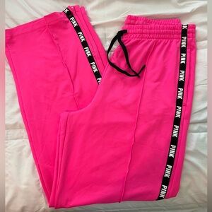 VS Pink High Waist Track Pants
